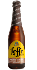 Cerveza de abadía belga Leffe Brune / Bruin